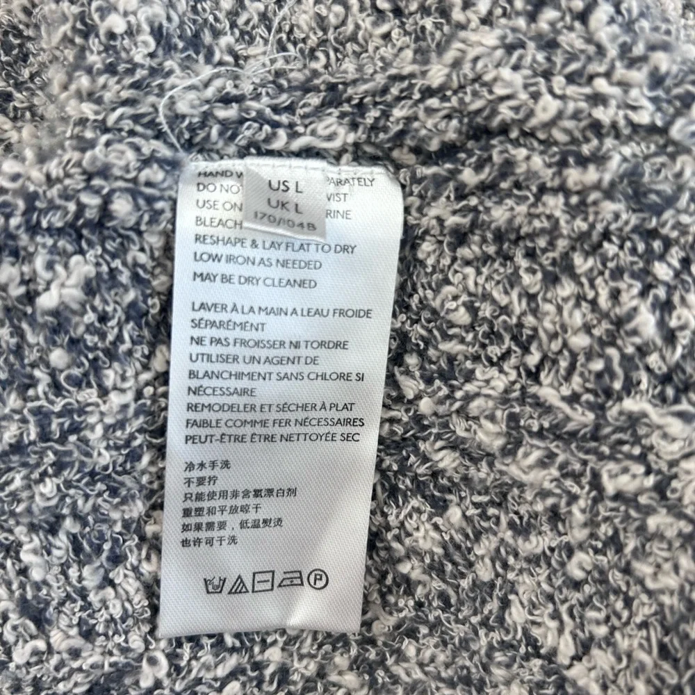 Free People Good Day Pullover Sweater in charcoal gray size large - Picture 6 of 9